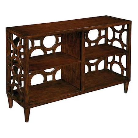 Console Table with Adjustable Shelving